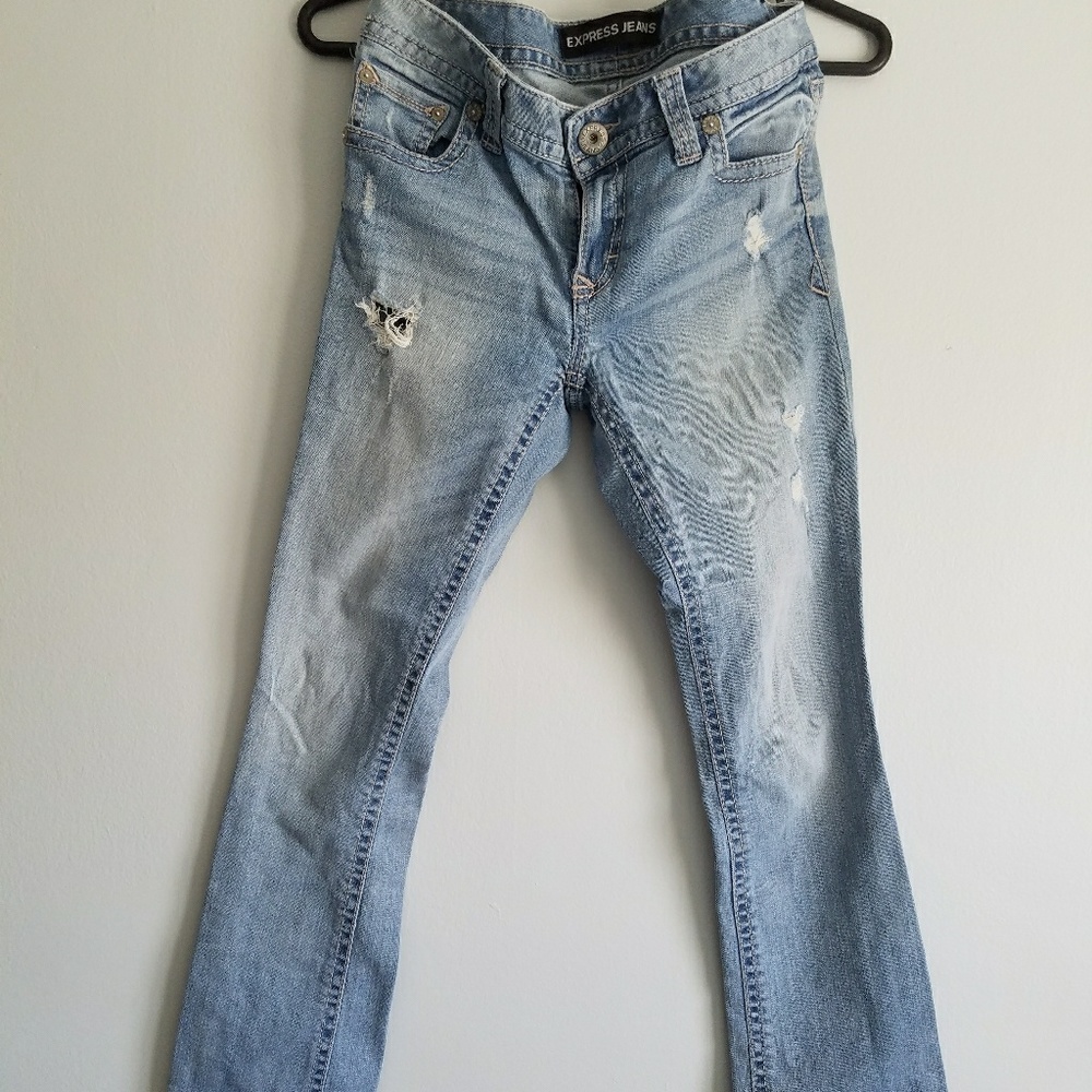 Express washed jeans